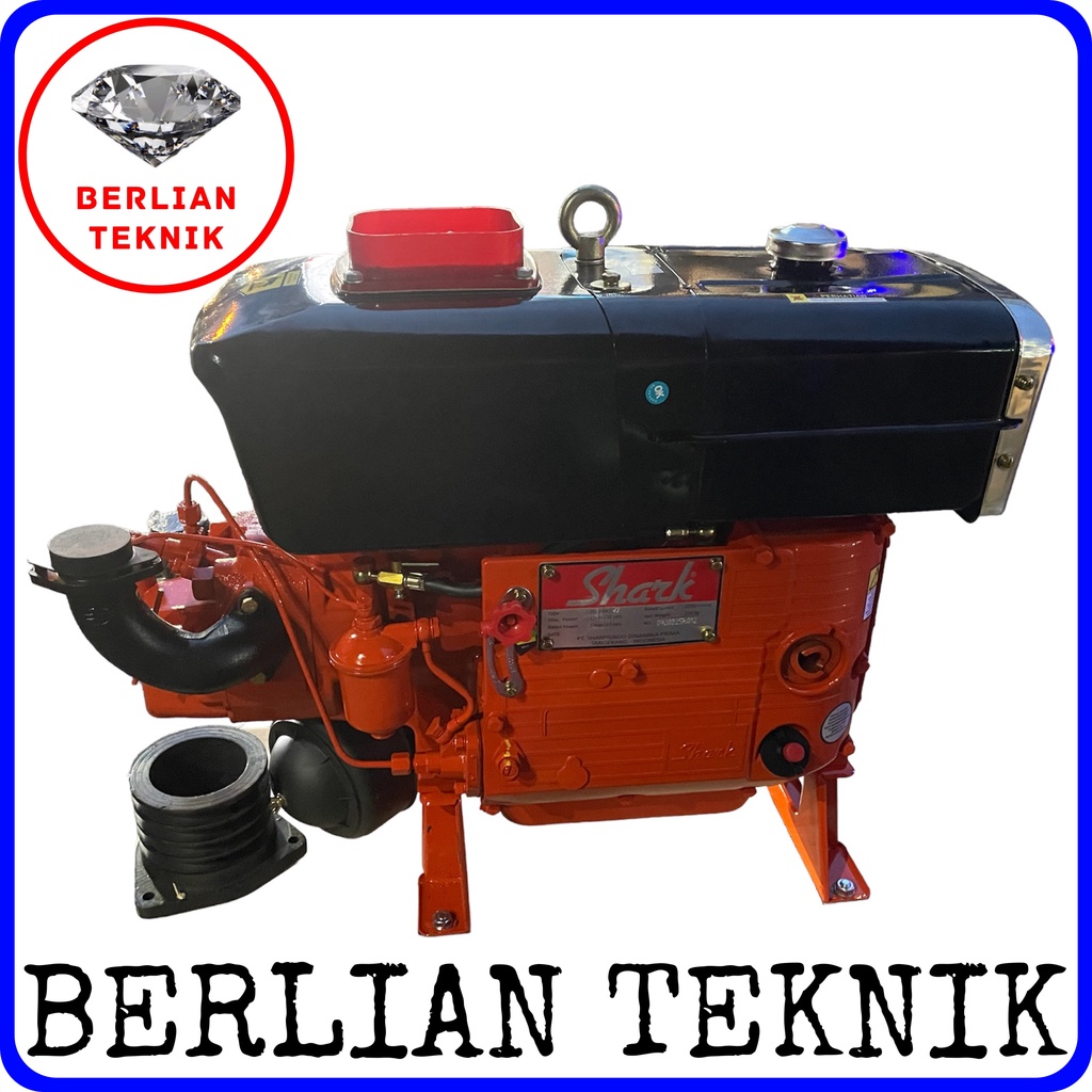 Mesin Penggerak Solar Engine Diesel Shark ZS 1100 H / 16 HP