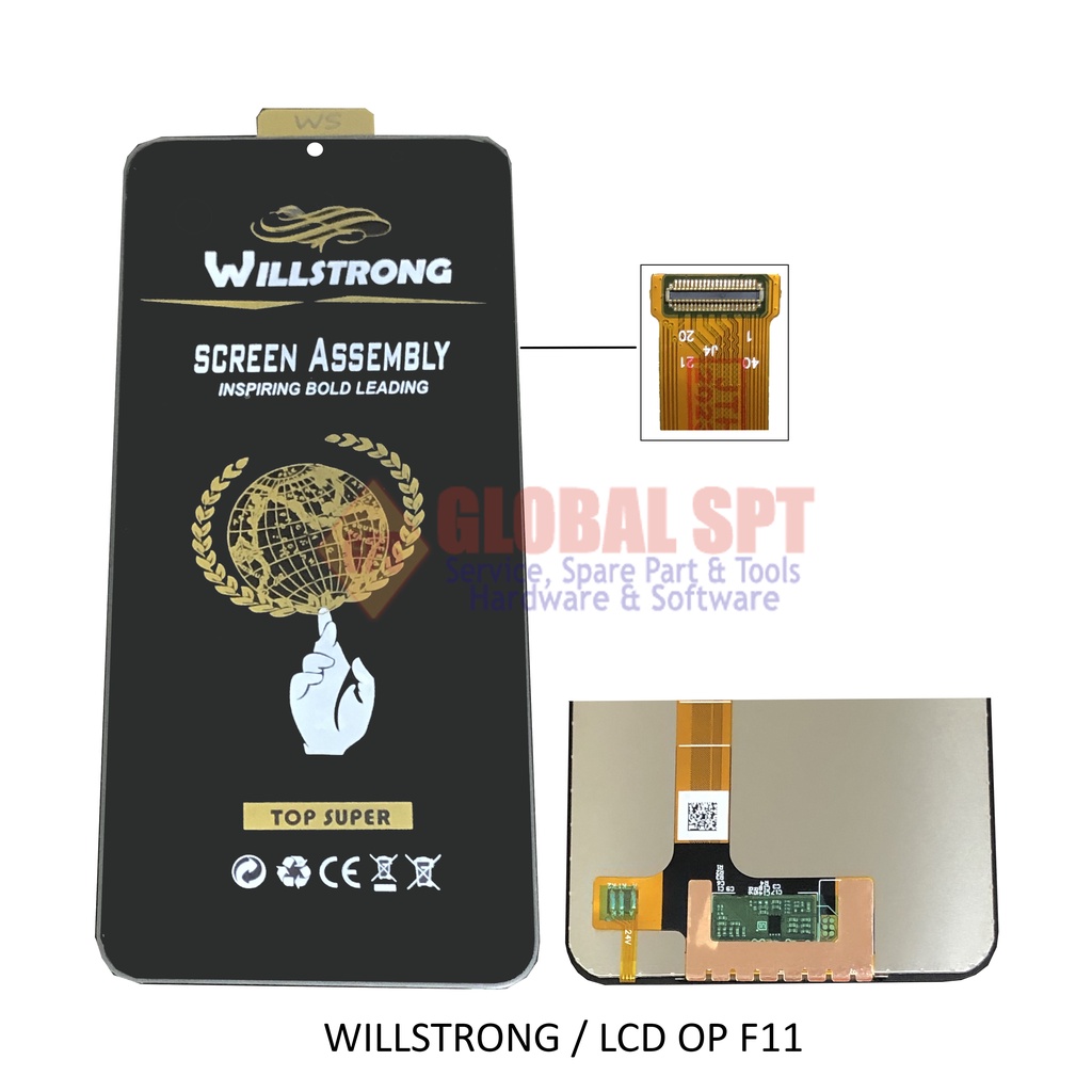 WILLSTRONG / LCD OPPO F11 TOUCHSCREEN