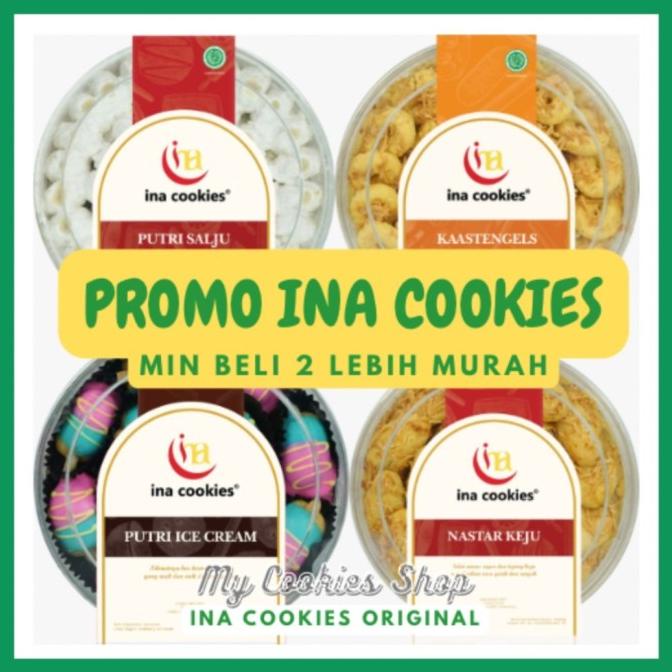 

Kue Kering Ina Cookies 500 Gram Varian Asin (Khusus Gojek)