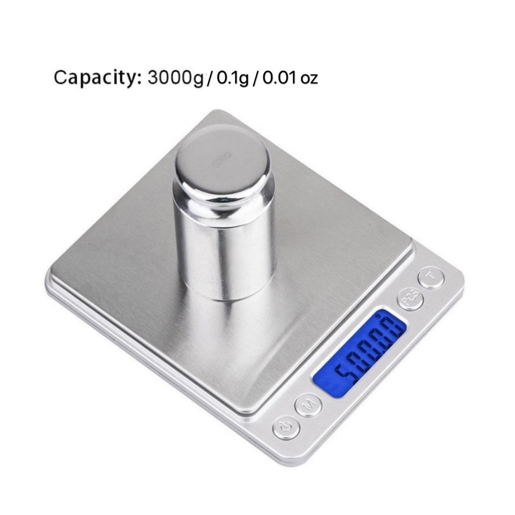 (COD)SG Stock | Fast Delivery | Promotion | Digital Weighing Scale 3000g 0.1g /0.01oz, Pocket Mini Food Scale, Electronic Je