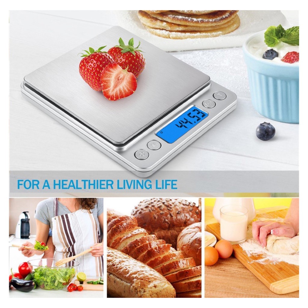 (COD)SG Stock | Fast Delivery | Promotion | Digital Weighing Scale 3000g 0.1g /0.01oz, Pocket Mini Food Scale, Electronic Je