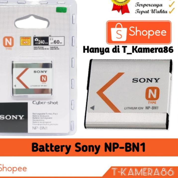 Diskon✅-NP-BN NP-BN1 BATTERY BATERAI KAMERA SONY CYBERSHOOT  W810 W830 W850 W350 W580 W730 W610 TX 6