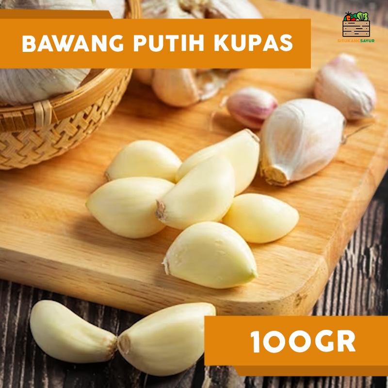 

Bawang Putih Kupas | 100gr (Kota Bandung & Sekitar)