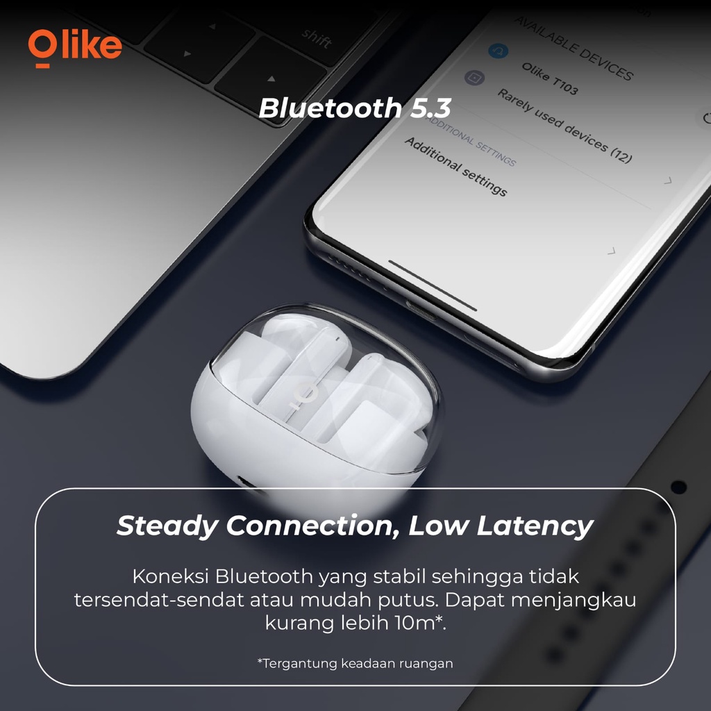 HEADSET BLUETOOTH OLIKE T103