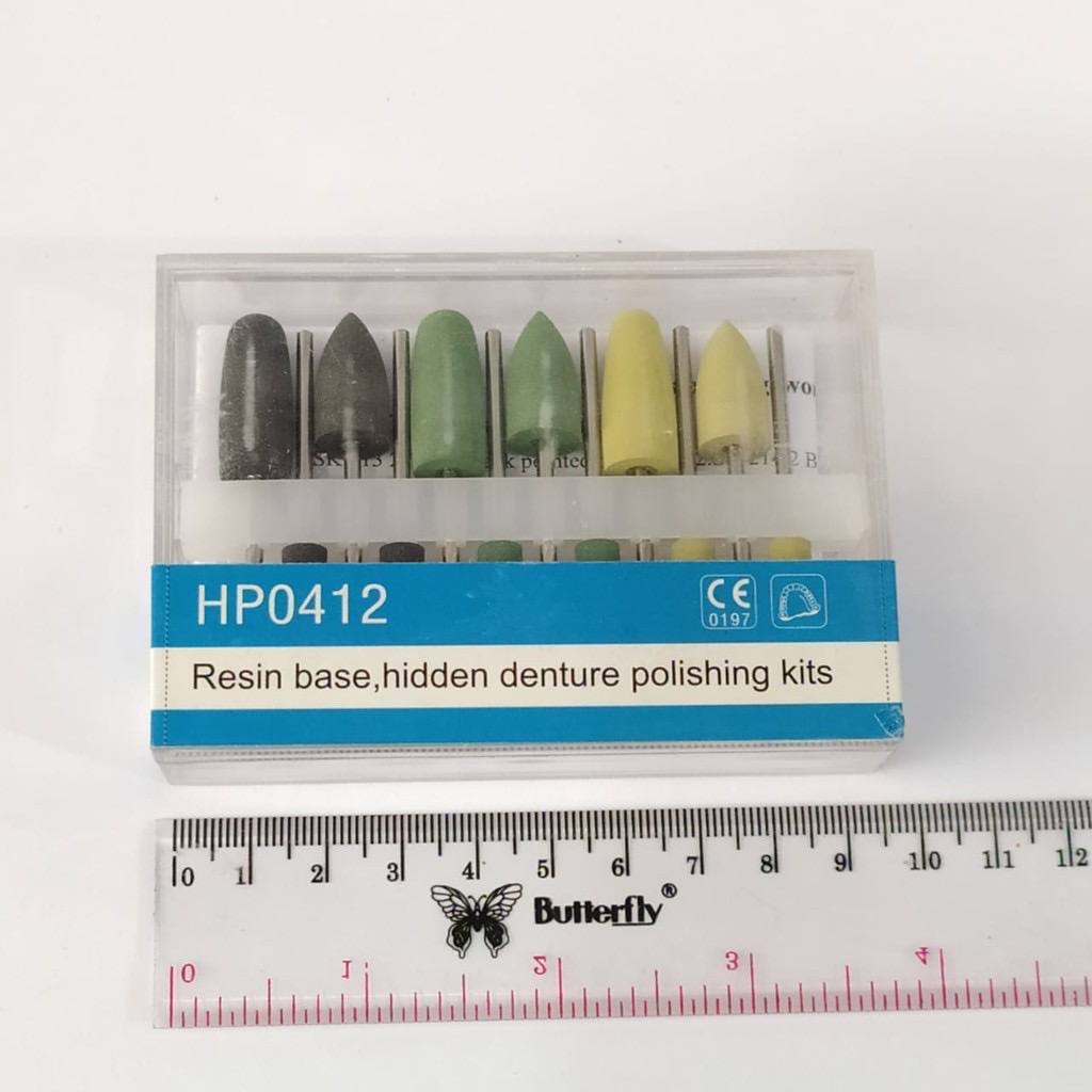 Bur poles akrilik resin / acrylic polishing kit