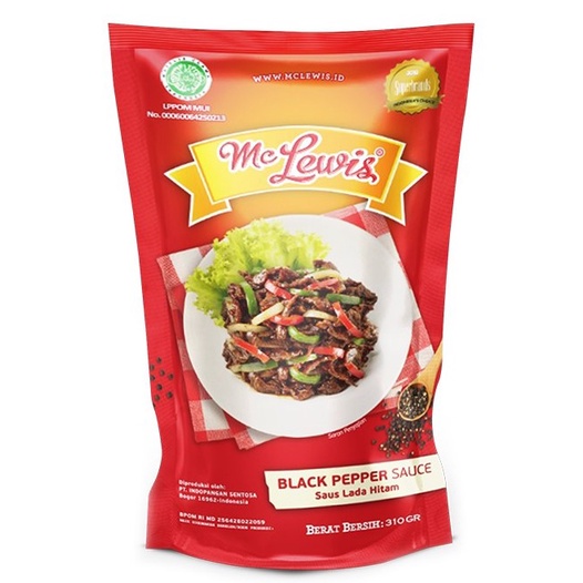 

Mc Lewis Blackpepper 310gr