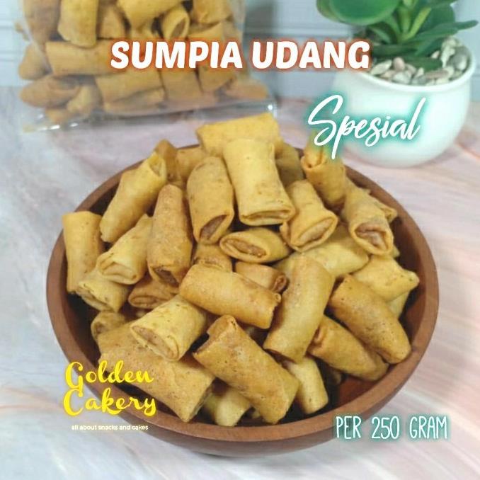 

Sumpia Sumpiah Abon Udang Kue Kering Isi Abon Terlaris 250 Gram