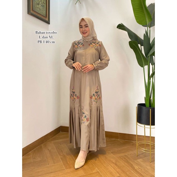 Gamis madina hajrah zircon || bordir mesin || best seller dan terbaru // Gamis pesta // gamis murah // gamis bordir // gamis terbaru // gamis kondangan // gamis pesta // gamis trend