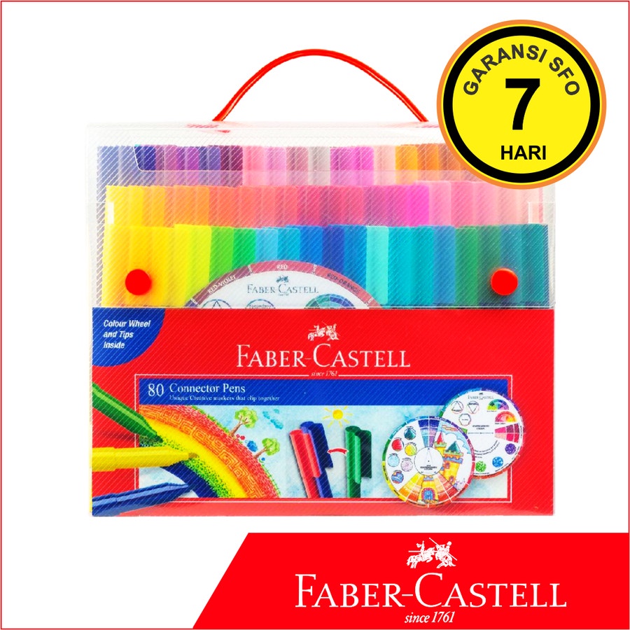 

Connector Pen Faber Castell Isi 80 - SFO Semarang Official