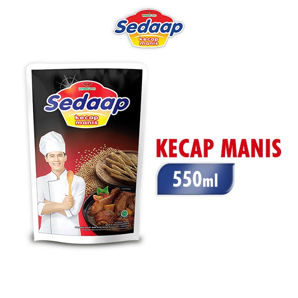 

Sedaap Kecap Manis Pouch 700 g / 520 ml