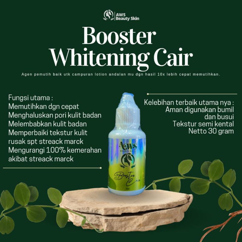 Agen pemutih Boster Cair AWS Beautyskin