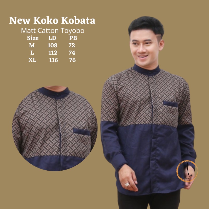 BAJU KOKO NABAWI KURTA SHOBANUL MUSLIMIN baju muslim pria  lengan panjang terbaru 2023