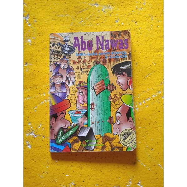[Mizan] Komik : Abu Nawas (Gara-Gara Mimpi Konyol Si Gualicik) - Eka Wardhana - Bekas - Original