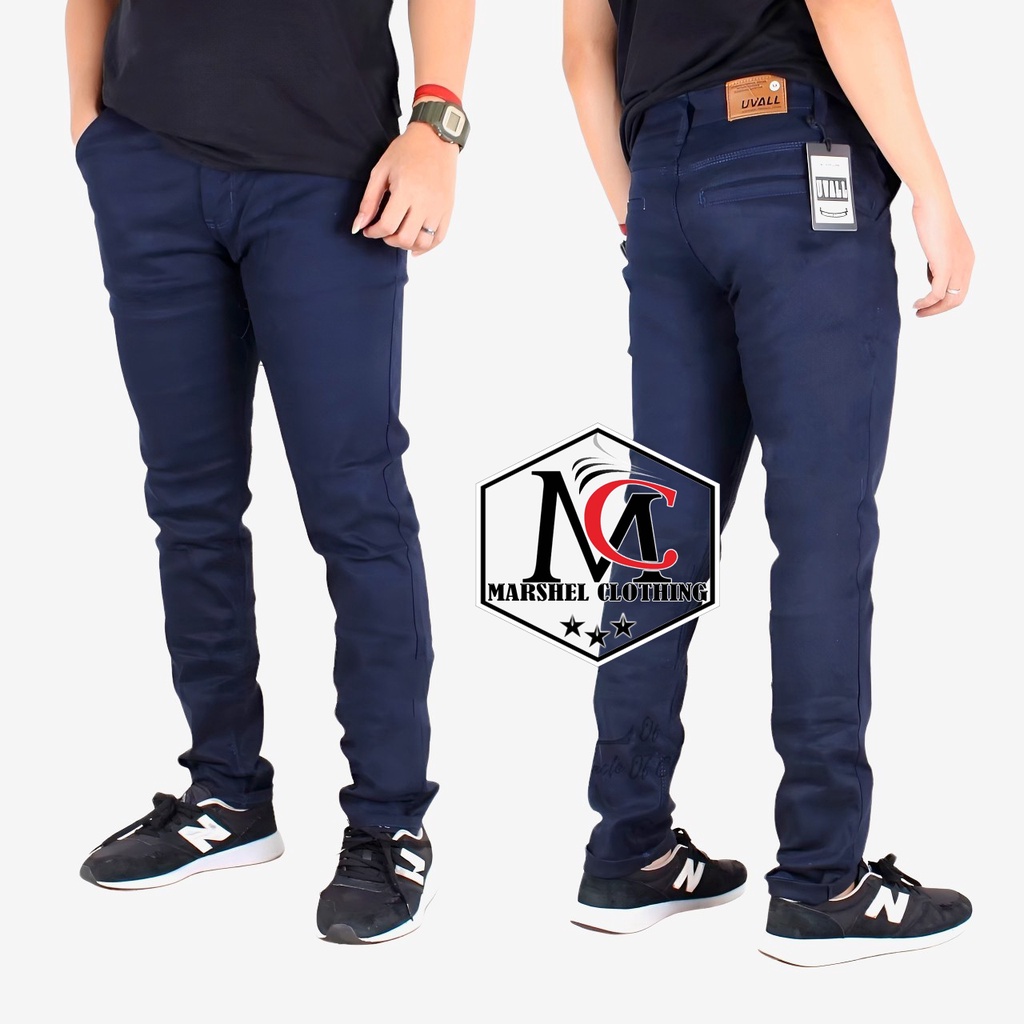 RCL - Celana Chino Abu Tua Panjang Pria Original Uvall / Celana Chino Cowok Skinny Murah / Chino Cowok Cowo Murah TERLARIS / Celana Chino Mocca Moka Cinos Coklat Cinos Kerja Slimfit/Terlaris Celana Cinos Original Pria Slimfit Strech Murah