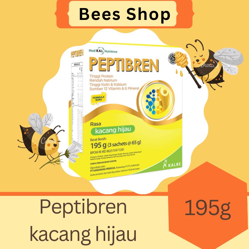 

PEPTIBREN KACANG HIJAU 195 G/3