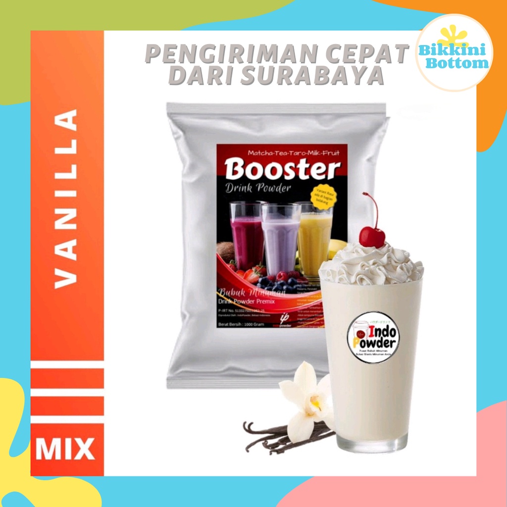 Bubuk Minuman VANILLA 1 Kg / Bubuk Vanilla 1 Kg / Powder Drink Vanilla 1 Kg