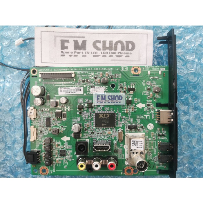 Mesin TV LG 24TK425A - Mobo MB Mainboard TV LG 24TK425 A