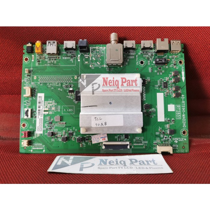 Mesin TV TCL 50A8 - Mobo MB Mainboard TV TCL 50A8 - MODEL LAMA