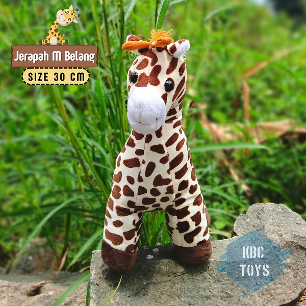 Boneka Jerapah Belang Lucu: Boneka Bayi Jerapah Menggemaskan untuk Teman Tidur Anda