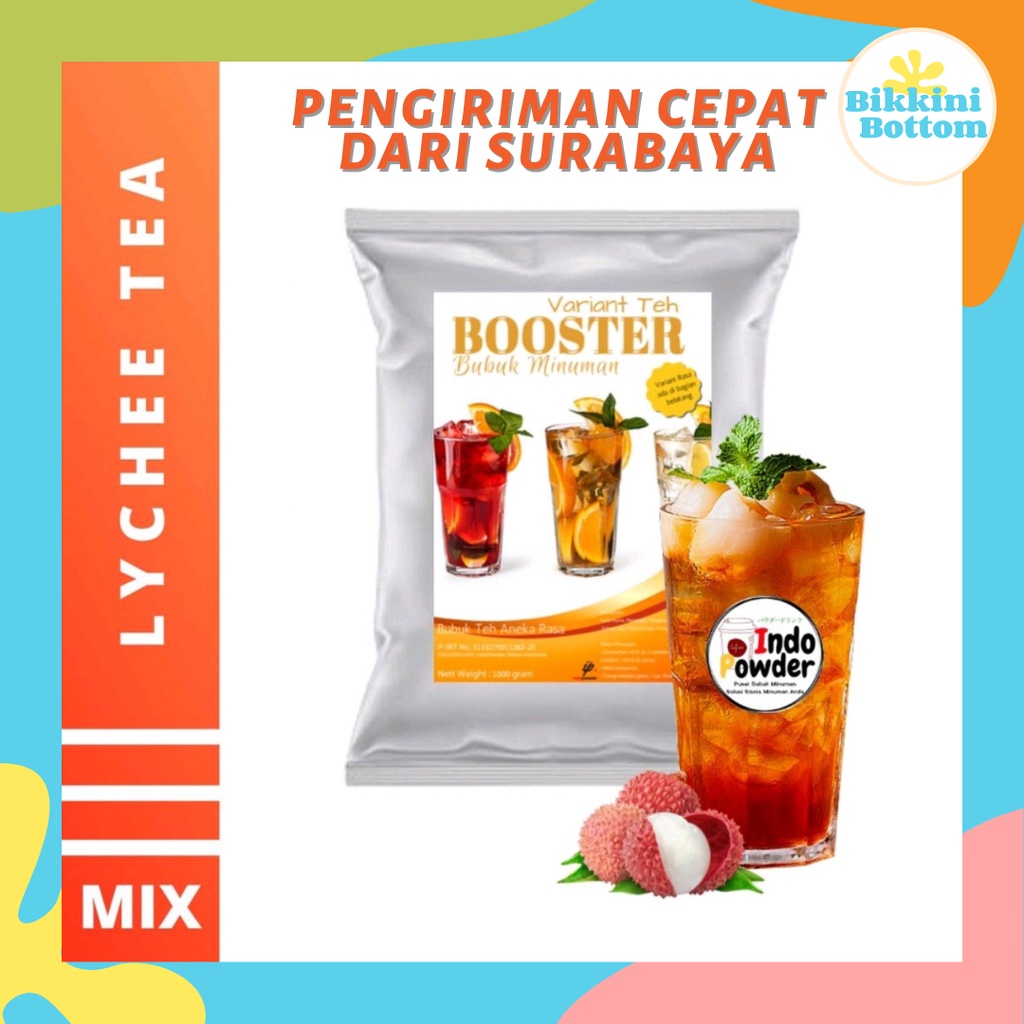 Bubuk LYCHEE TEA Bubuk Minuman LECI TEA 1Kg