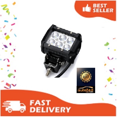 LAMPU TEMBAK/SOROT ICC LED 6 titik Variasi RX KING vixion - BISA COD Lampu tembak sorot Lampu motorL