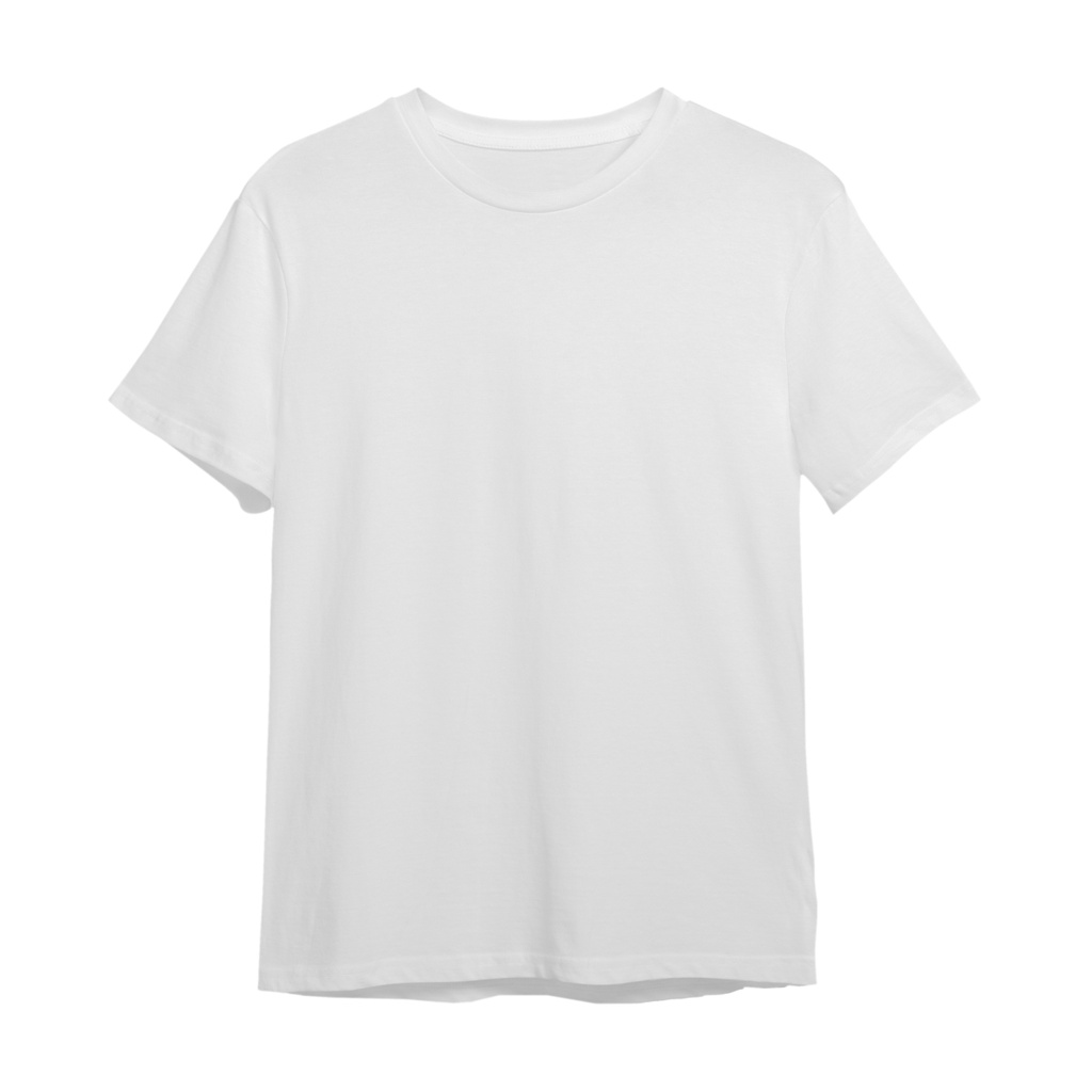 Vogard T-shirt Basic Oversize Putih | Atasan Polos Kasual Pria Wanita | Oversize Tee White