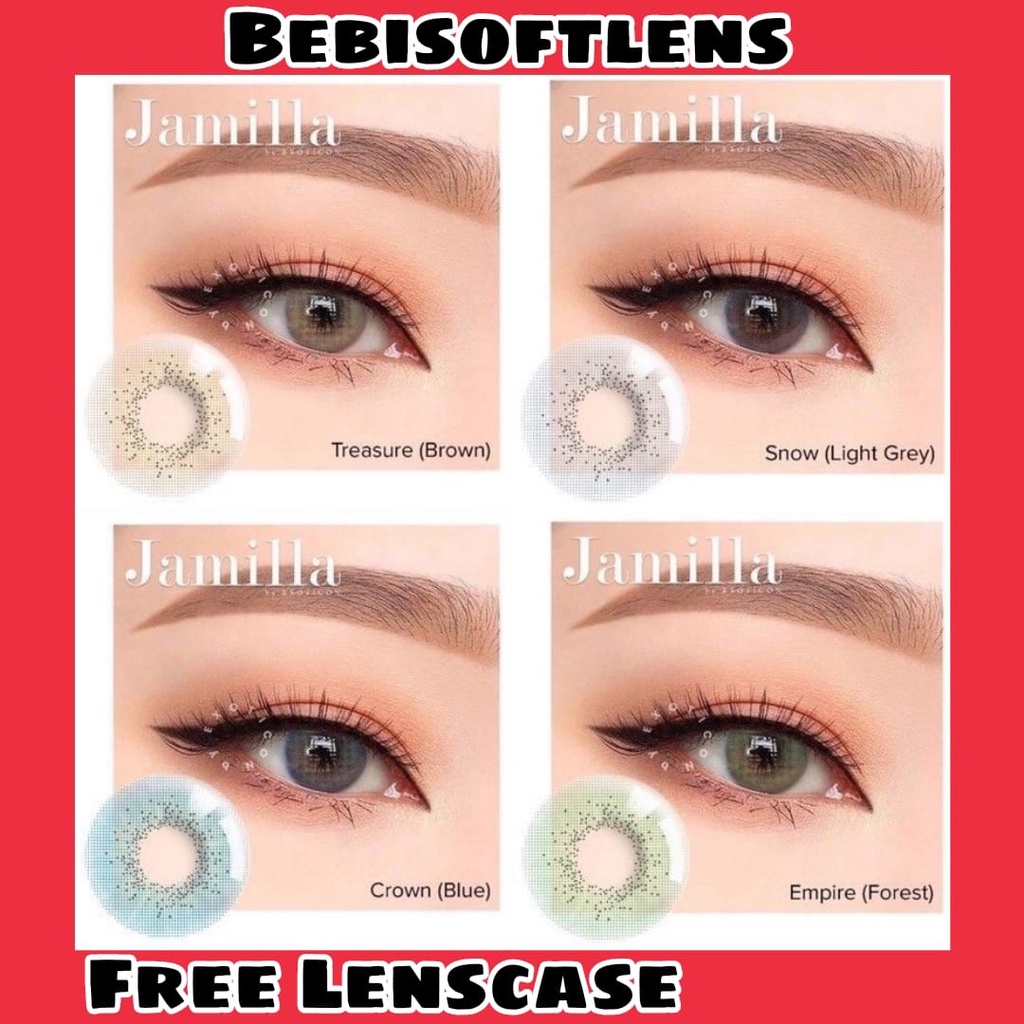 Softlens X2 KAWAII, RUSSIAN VELVET, JAMILLA DIA 14.50mm NORMAL / softlen / softlense / emoticon Lensa Kontak