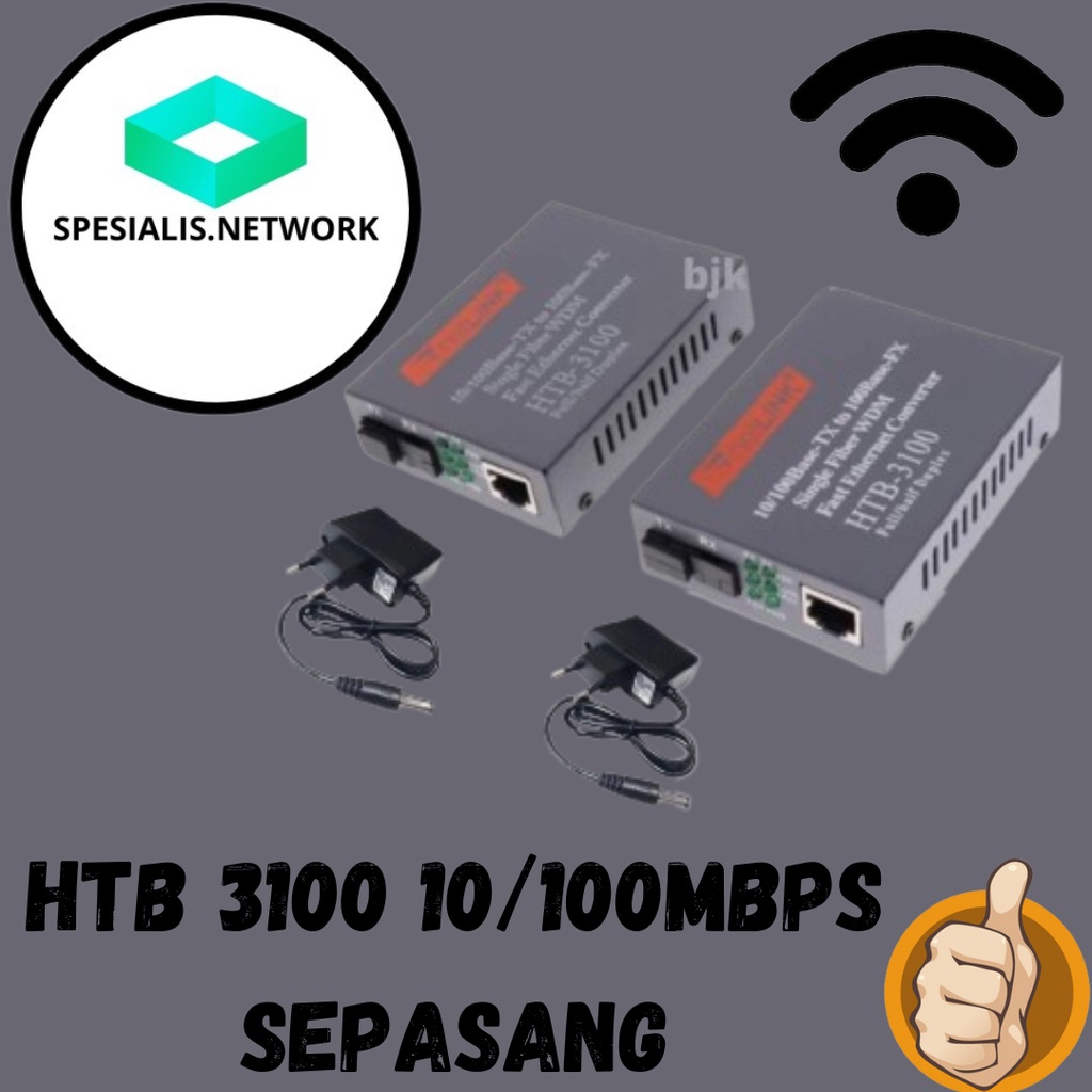 HTB 3100 10/100MBPS SEPASANG