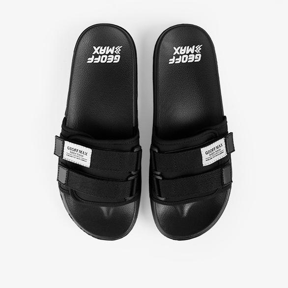 Geoff Max Official - Freddo Black | Slippers | Sandal Pria