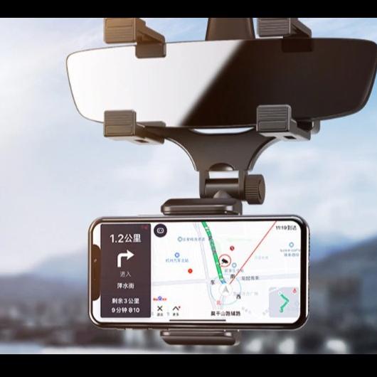 Dudukan HP Stand Jepit Spion Mobil 360 GPS Kamera Rekam rajaav77 Murah