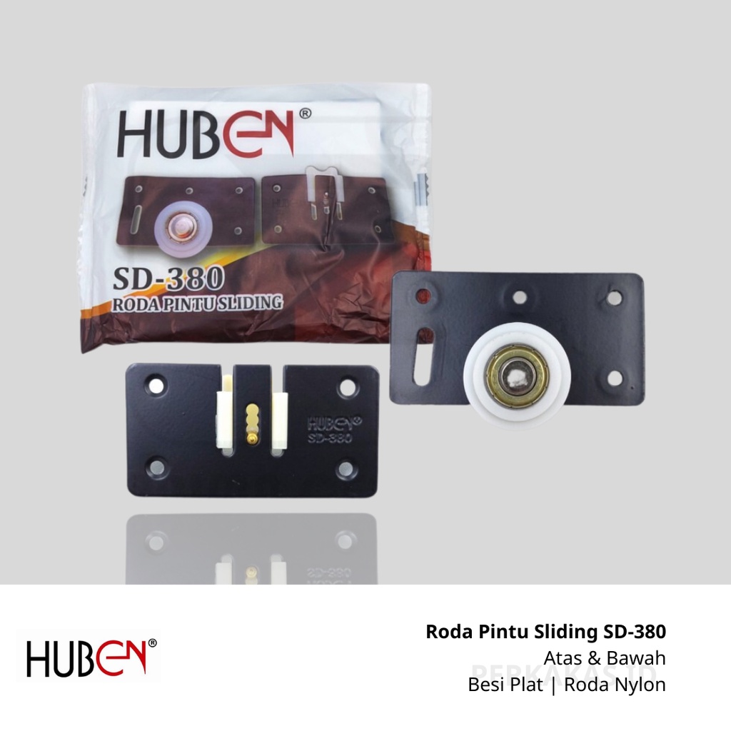 Roda Pintu Lemari Slinding Huben SD-380