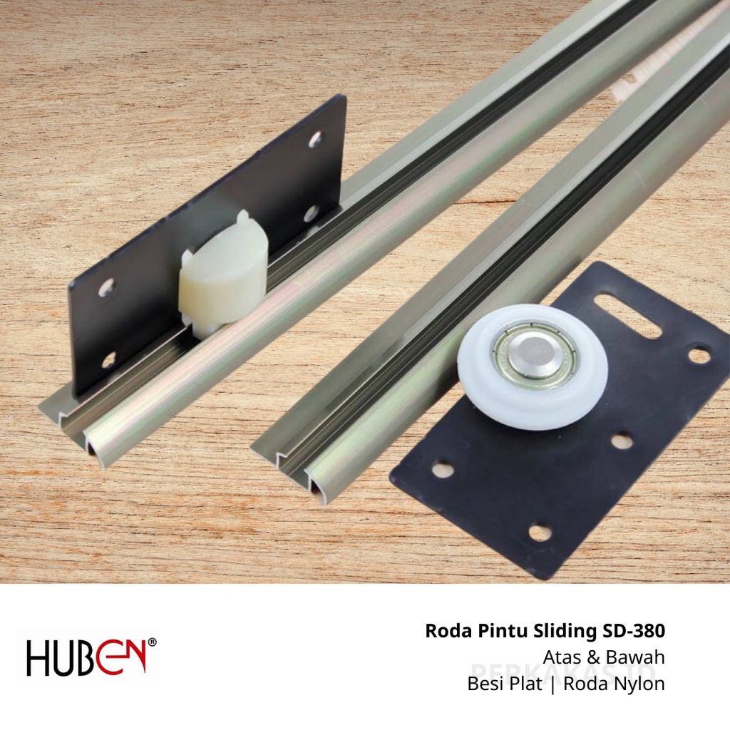 Roda Pintu Lemari Slinding Huben SD-380