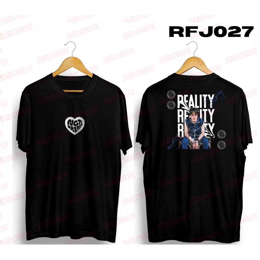 (RFJ027) BAJU KAOS NCT DREAM JENO REALITY / HOODIE SWEATER NCT127