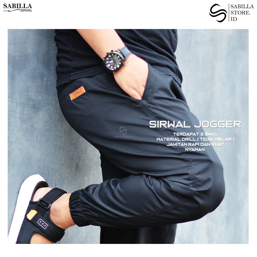 Sirwal Sabilla Jogger celana Sirwal