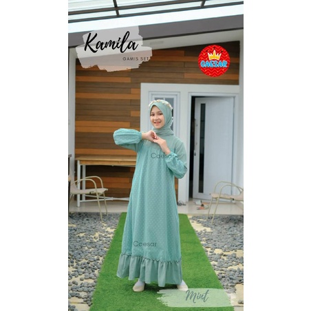 Set phasmina Gamis Remaja Kamila by Caesar