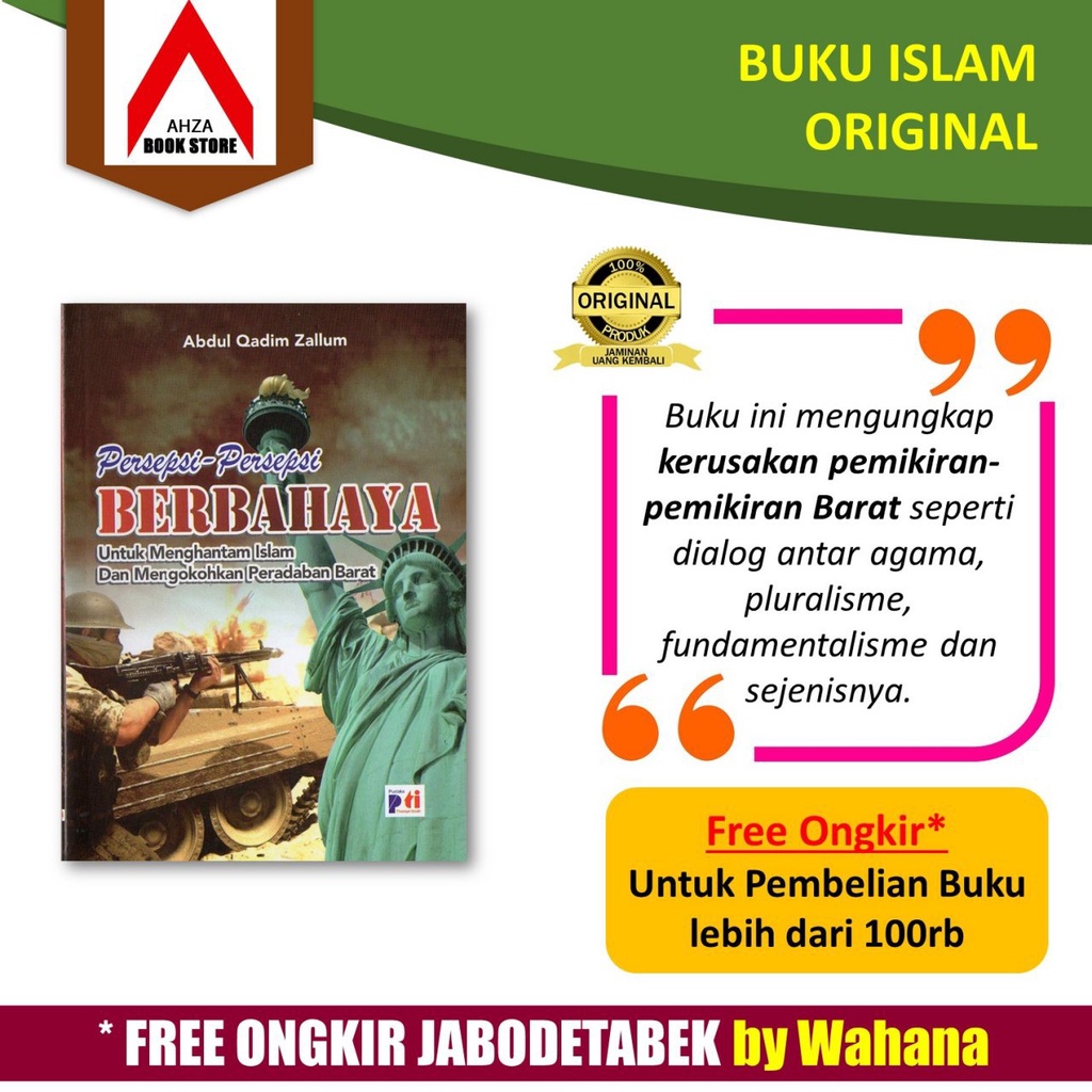 Buku Islam Persepsi-Persepsi Berbahaya | Ahza Bookstore