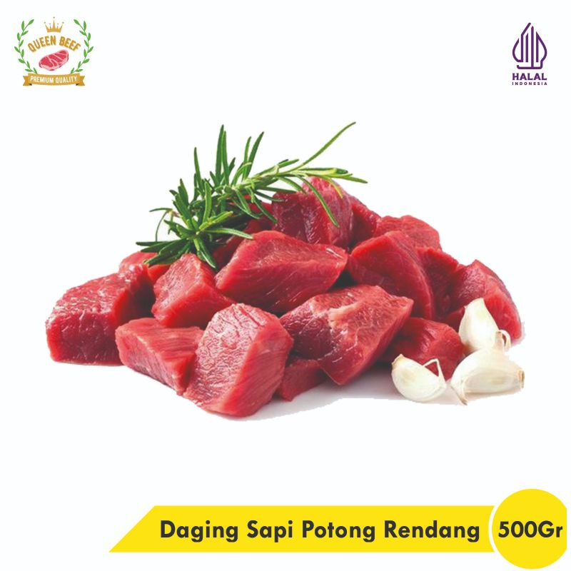 

DAGING RENDANG SAPI POTONG 500gr - 1 kg untuk Empal Semur Dendeng Rendang HALAL