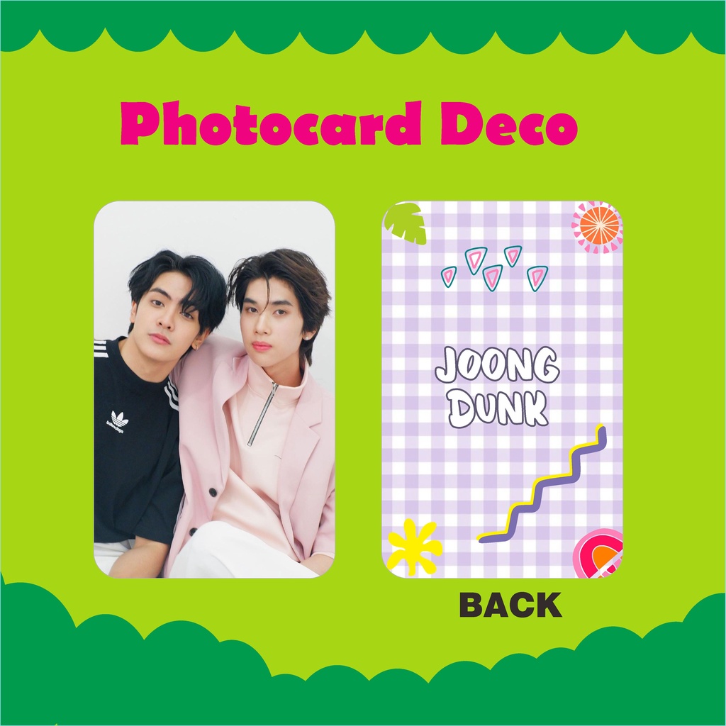 Photocard deco JoongDunk