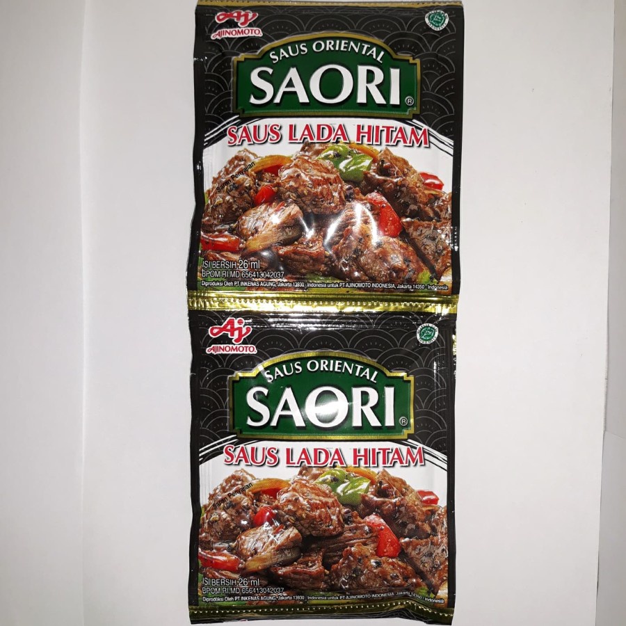 

SAUS ORIENTAL SAORI LADA HITAM 26 ML 10 SACHET