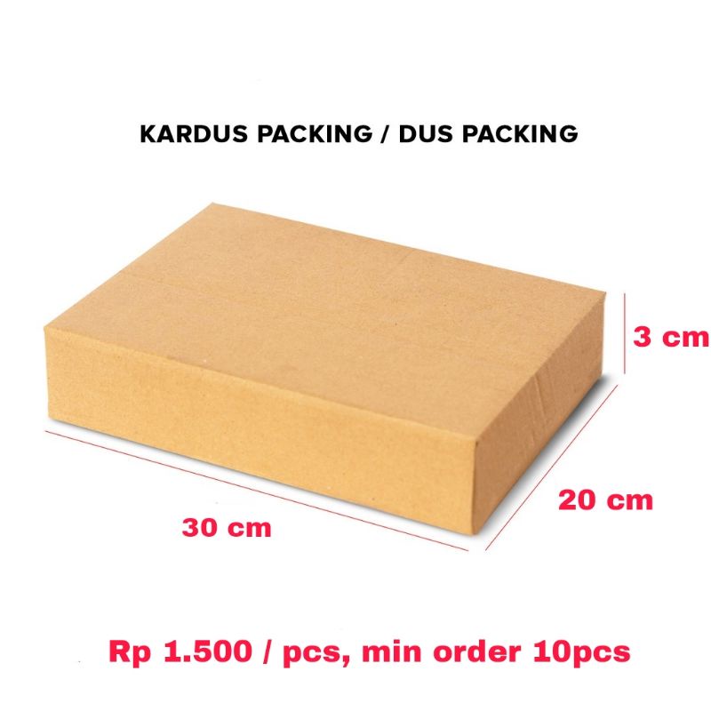 

KARDUS PACKING 30X20 TEBAL