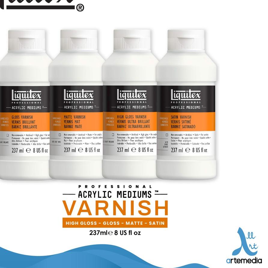 

Termurah✔️✔️-Pernis Liquitex Professional 237ml Acrylic Varnish