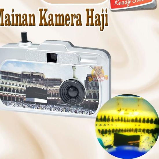 Terbaru SMALL 3D Kamera Haji Camera Mainan Souvenir Haji Oleh2 Haji dan Umroh