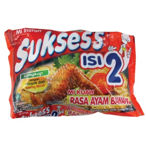 

SUKSES'S MIE INSTANT KUAH ISI 2 AYAM BAWANG PCK 112g