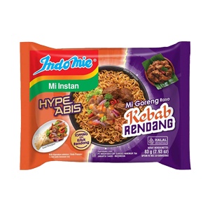 

INDOMIE MIE GORENG KEBAB RENDANG PCK 83g