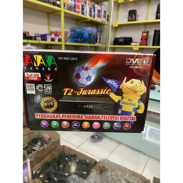 SET TOP BOX TV DIGITAL TANAKA T2 JURASSIC