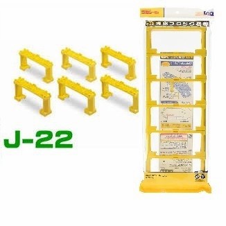 HOT SALE TAKARA TOMY PLARAIL J-22 DOUBLE RAIL BLOCK BRIDGE LEGS TERLARIS