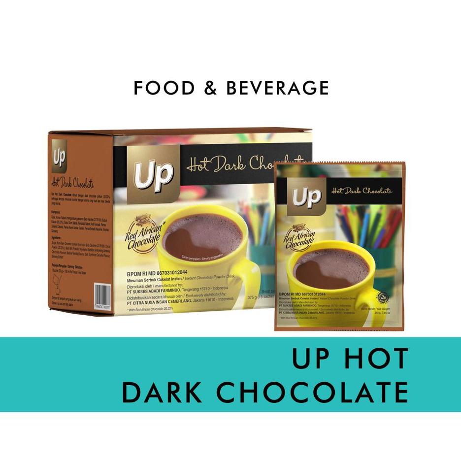 

Cni Up Cocoa Hot Dark Chocolate 15 Sachet Box Yesicamart