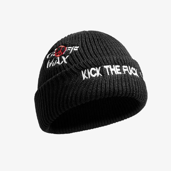 Geoff Max Official - Anrex Black | Beanie Hat | Topi Pria