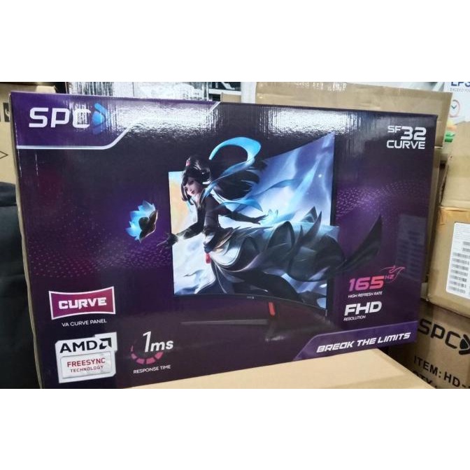 Spc Led Monitor Gaming Curve 32" Full Hd Pc Monitor 32 Inch Twostepways