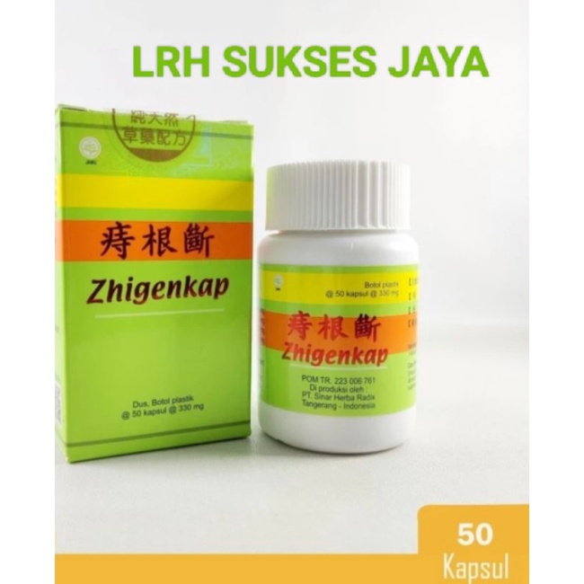 Zhigenkap/Zhigenduan obat herbal wasir